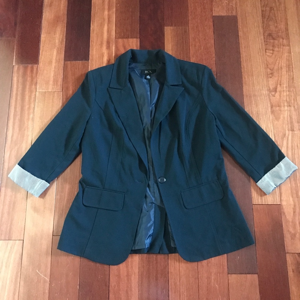 BCX Navy Blue Blazer - Size XL